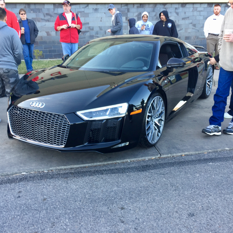 I like the R8 more online than in person. The previous gen is better IMO. I legit thought this was a TT until I got really close